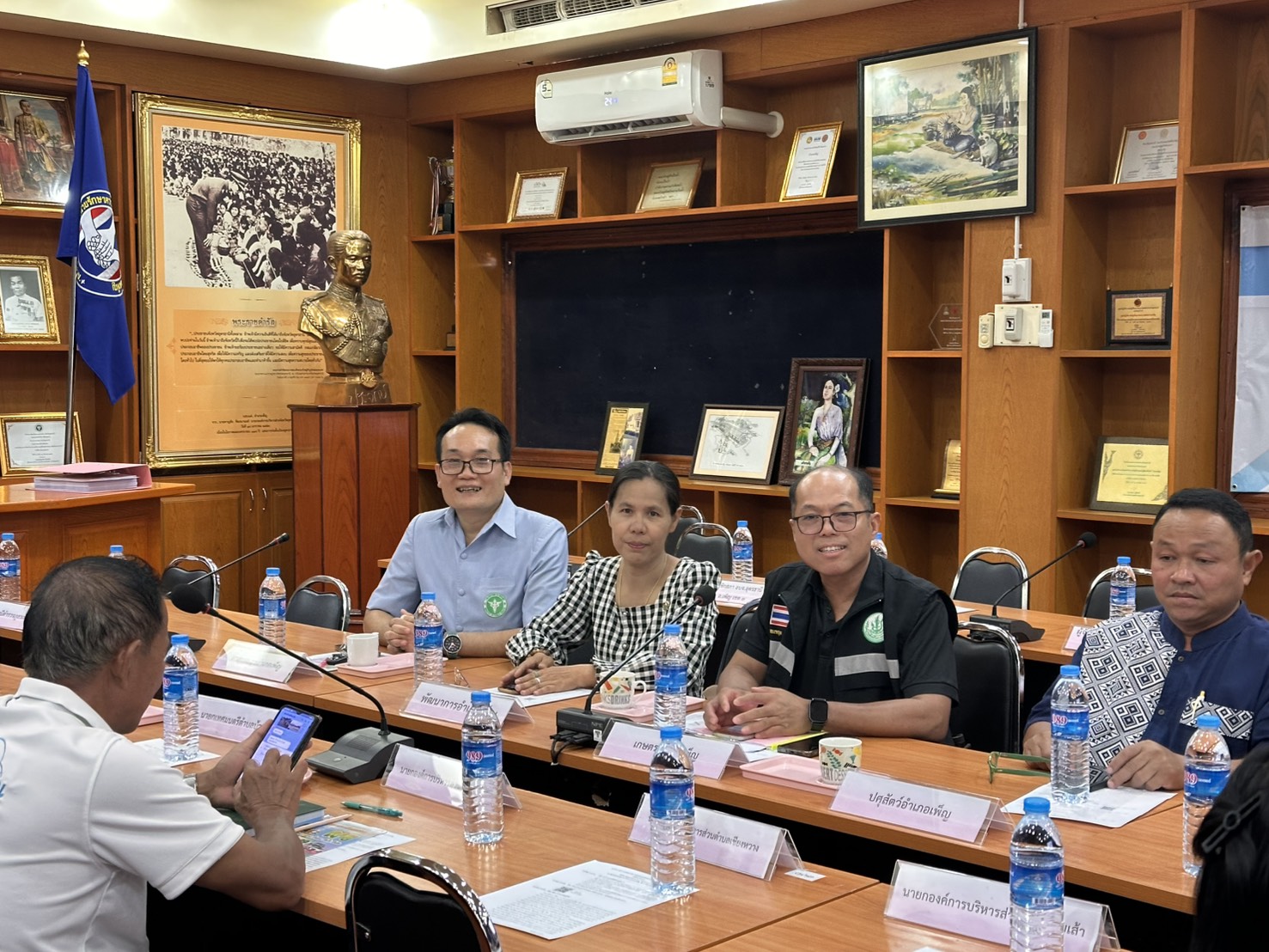 การประชุมหัวหน้าส่วนราชการ ประจำเดือนพฤษภาคม 2569